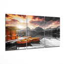 Méga Tableau en verre - Vue sur Lac Mega Cam Tablo - Göl Manzarası Mega-Glastisch-Blick auf den See