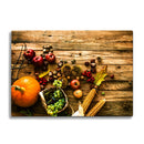 BELLART - Décor d'automne - Planche à découper en verre à impression UV 35x25 cm