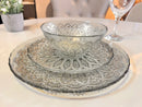 GLORIA Service de table 18 pièces 6 personnes chromé - Bella Home