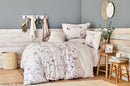KARACA HOME JUANNA Renforcé set couvre-lit avec 4 taies d'oreiller 2 personnes - Bella-Home: art de la table, verrerie, trousseau de mariée, décoration