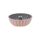 KARACA CAKE PRO Moule en fonte rose-gold KARACA CAKE PRO Dilimli Rosegold döküm kek kalıbı KARACA CAKE PRO Rosegold Gusseiserne kuchenform mit ensätzen