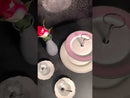 KARACA MERKÜR théière rose taille moyenne - Induction