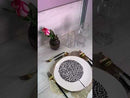 KARACA NEW LYDIA BLACK Ménagère 60 pièces 12 personnes