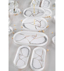 ACAR KINTSUGI MOON Service petit-déjeuner 25 pièces 6 personnes