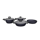 KARACA BIO DIAMOND POWER Kochgeschirr Set mit antibakteriellem Griff 7-teilig