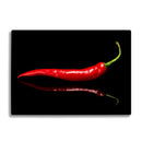 BELLART - Kırmızı biber Uv Baskılı Cam Kesme Tablası 35×25 cm