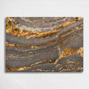 BELLART - Goldener Marmor - Glasschneidebrett mit UV-Druck 35x25cm
