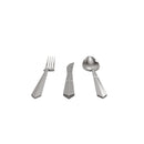 KARACA DIAMOND PLATIN ELEGANCE Besteckset 84-teilig für 12 Personen