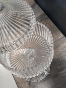 Süßigkeitenschale aus Glas mit Deckel