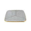 KARACA BLACK NOIR Set d'assiettes à dessert 6 personnes KARACA BLACK NOIR 6 kişilik pasta seti KARACA BLACK NOIR Dessertteller-Set 6 Pers.