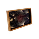 KARACA HOME DEEP FOREST Bordo tepsi 40 x 25 cm