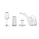 KARACA IRENE GOLD RIM Set de verres 49 Pièces 12 personnes - Bardak seti 49 Parça 12 kisilik