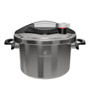 KARACA PERFECT GRAY 4+6 Litre Düdüklü tencere seti